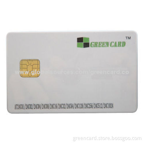 Contact Card, Equipped with Glossy/Matte Surface, Used for Access Control Systems